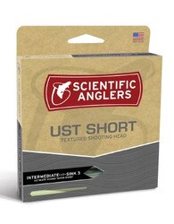 Scientific Anglers UST Short Double Density Sink 3/Sink 4 Line in Dark Green and Dark Grey